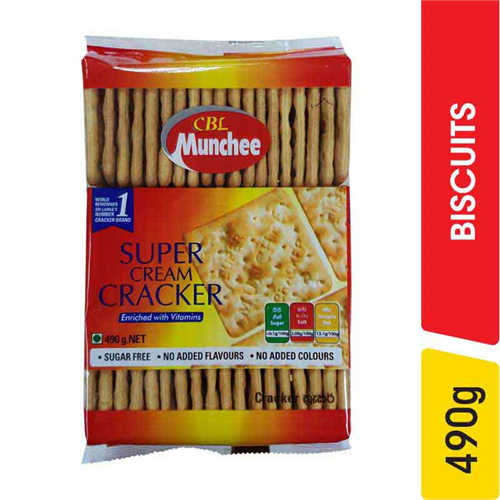 Munchee Super Cream Cracker - 490.00 g