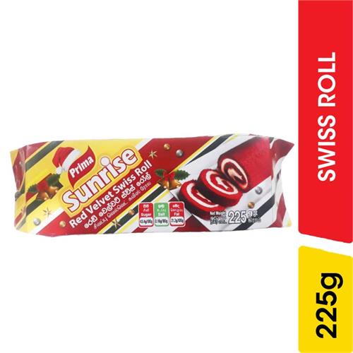 Prima Red Velvet Swiss Roll - 225.00 g