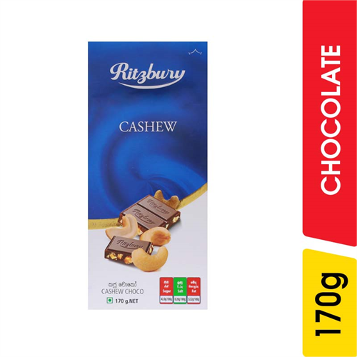 Ritzbury Cashew Chocolate - 170.00 g