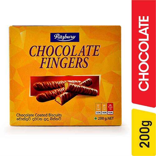 Ritzbury Chocolate Fingers - 200.00 g