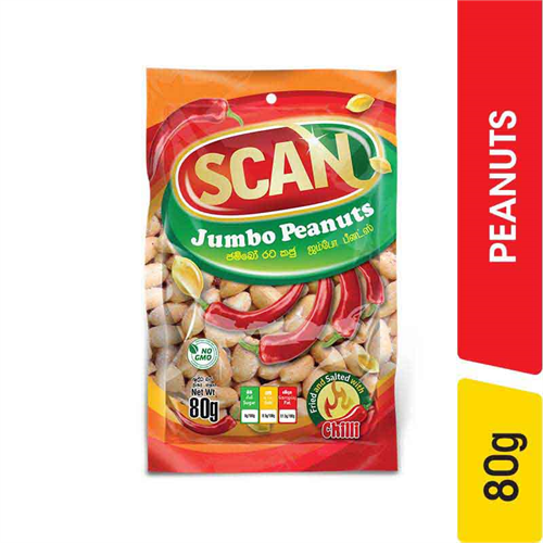 Scan Jumbo Peanuts - 70.00 g