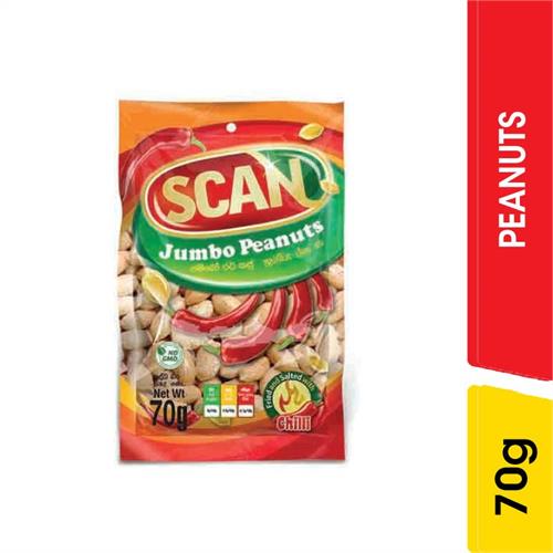 Scan Jumbo Peanuts Chilli - 70.00 g