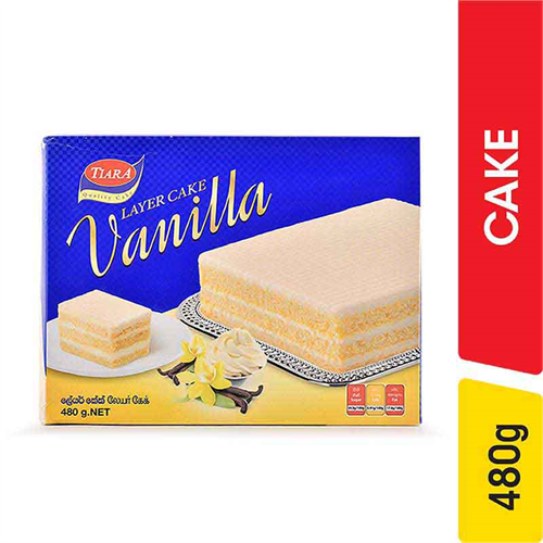 Tiara Vanilla Layer Cake - 480.00 g