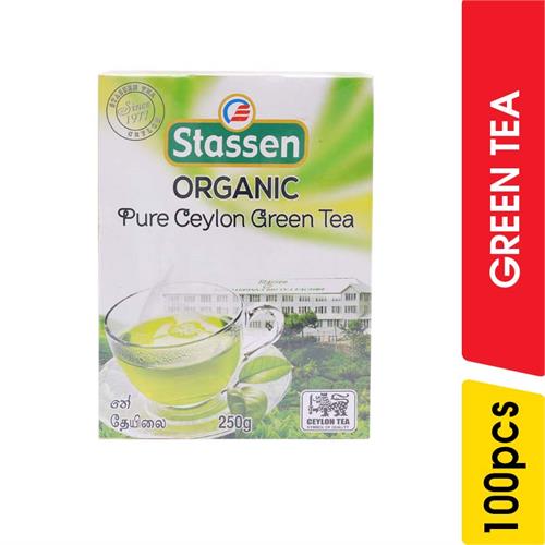 Stassen Organic Green Tea Bags - 100.00 pcs