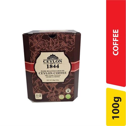 Ceylon Since 1844 Dark Roasted Ground Coffee Bags - 100.00 g