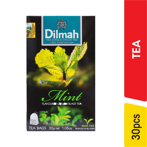 Dilmah Mint Tea Bags, 20 pcs - 30.00 g