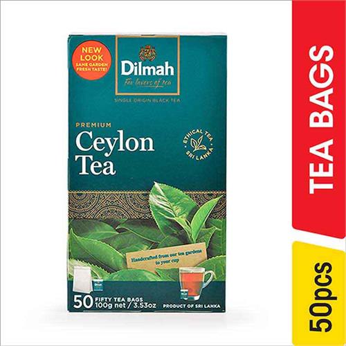 Dilmah Premium Tea Bags - 50.00 pcs