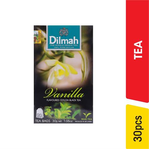 Dilmah Vanilla Tea Bags,20 pcs - 30.00 g