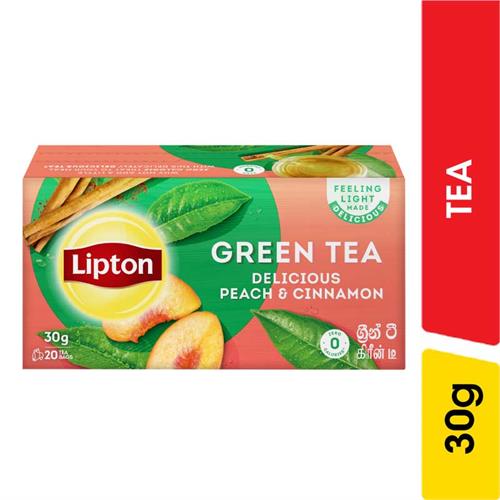 Lipton Green Tea Peach & Cinnamon - 30.00 g