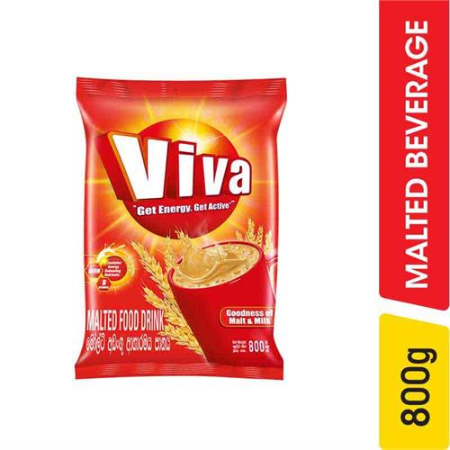 Viva Malted Food Drink Pouch - 800.00 g