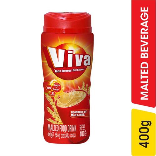 Viva Original Malted Food Drink Bottle - 400.00 g