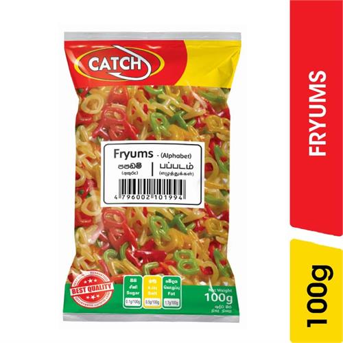 Catch Fryums Alphabet Shape - 100.00 g