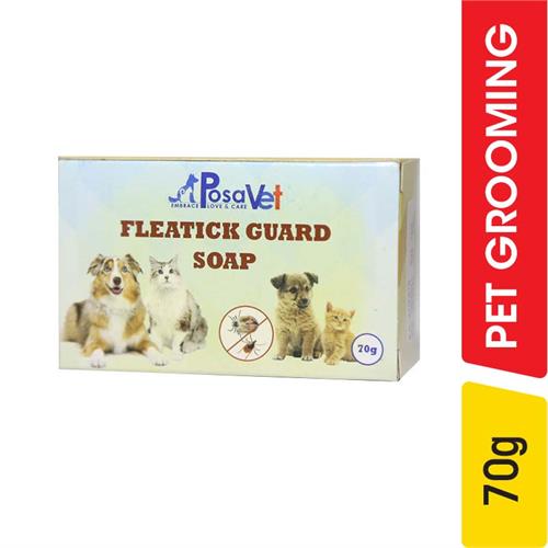 Posa Vet Flea Tick Guard Soap - 70.00 g