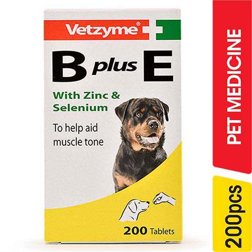 Vetzyme B E Tablets - 200.00 pcs