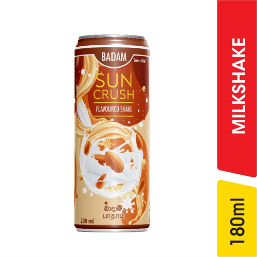 Sun Crush Badam Milk Shake - 180.00 ml