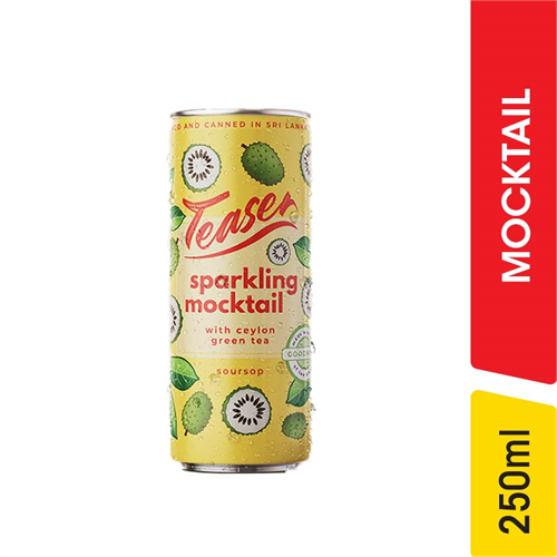 Teaser Sparkling Mocktail, Soursop - 250.00 ml