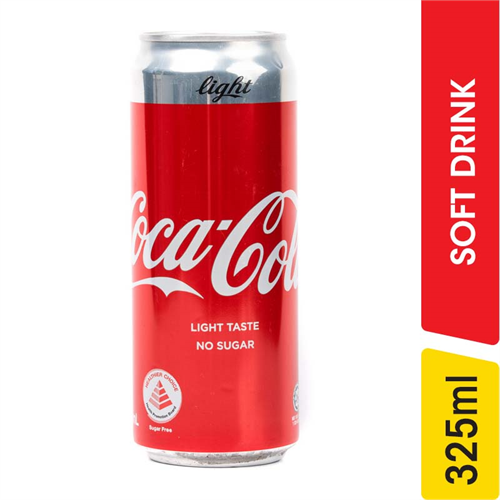 Coca Cola Light Can - 325.00 ml