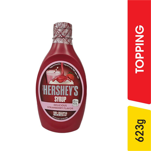 Hershey's Syrup, Strawberry - 623.00 g