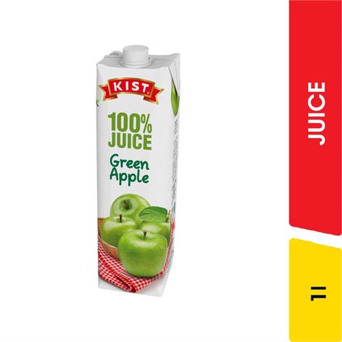 Kist 100% Juice, Green Apple - 1.00 l