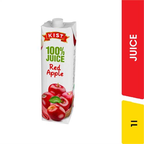 Kist 100% Juice, Red Apple - 1.00 l
