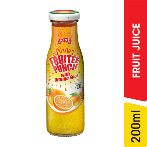 Kist Fruitee Punch drink - with Orange sacs - 200.00 ml