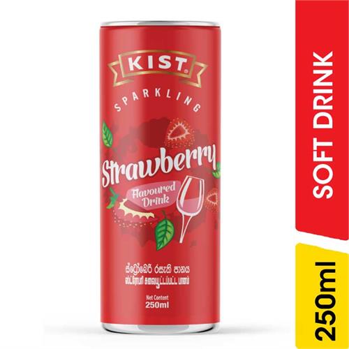 Kist Sparkling Strawberry Flavoured Drink - 250.00 ml