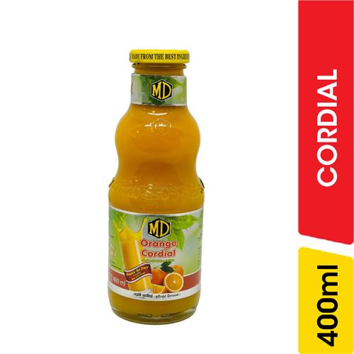 MD Orange Cordial - 400.00 ml