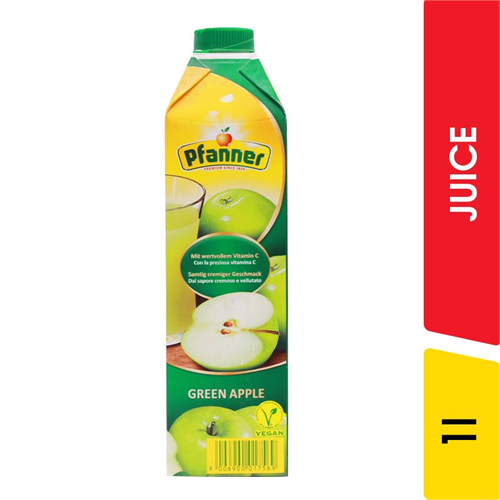 Pfanner Green Apple Drink - 1.00 l