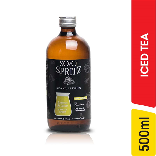 Sozo Iced Tea Concentrate Lemon and Lime - 500.00 ml