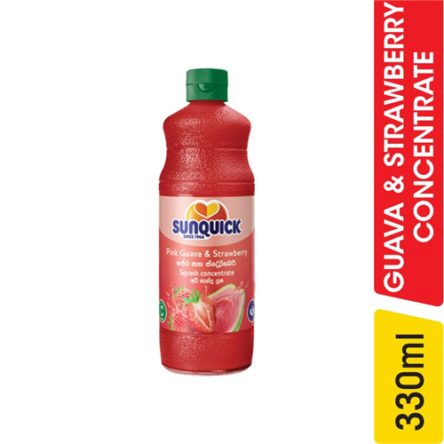 Sunquick Pink Guava and Strawberry Concentrate - 330.00 ml