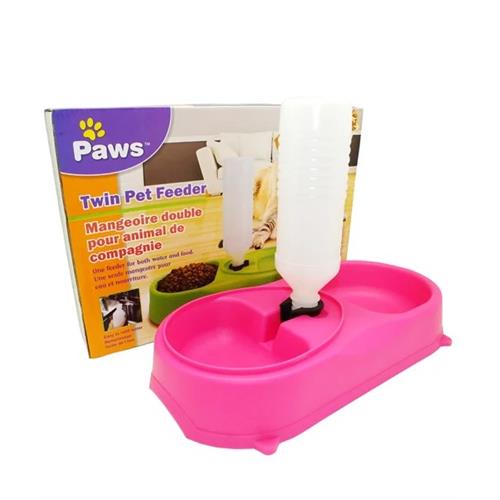 Twin Pet Feeder