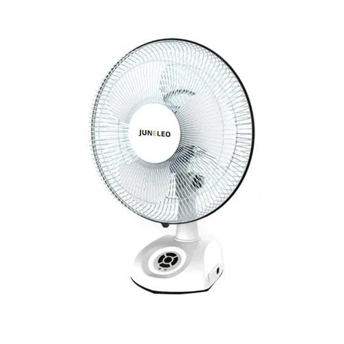 Juneleo 12 inch AC/DC Rechargeable Table Fan with Light Jl 2912