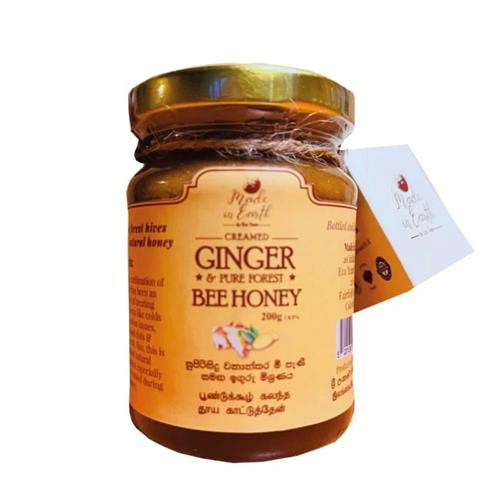 Made in Earth Creamed Ginger & Pure Forest Bee Honey 200g