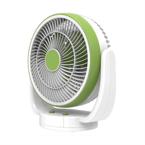 Juneleo 8 inch AC/DC Rechargeable Mini Table Fan with Light JL 8308