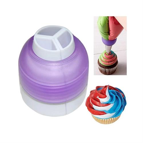 3 color piping nozzle