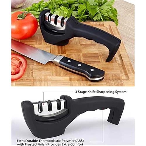 3-Stage Self Sharpening Knife Sharpener