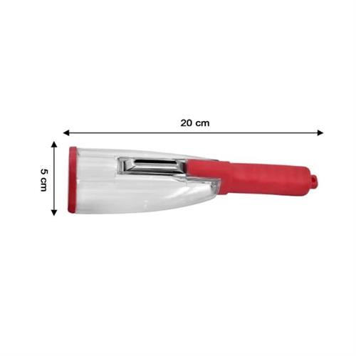 Stainless Steel Peeler With Container A4-007