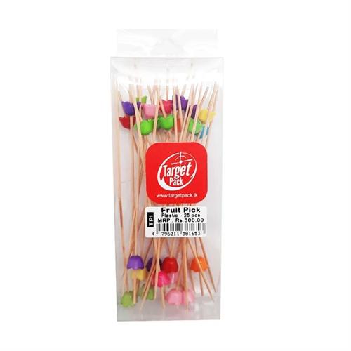 Target Pack Plastic Fruit Pick (25 Pcs)