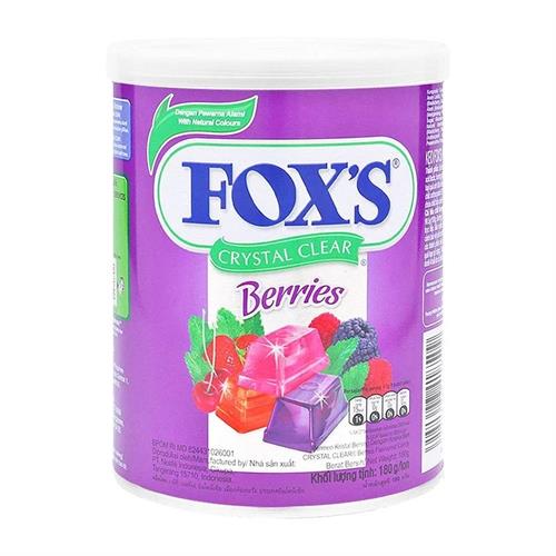 Fox s Crystal Clear Berries Tin 180g