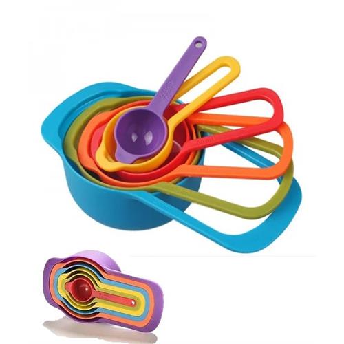 6pcs Colorful Measuring Cup Spoon Set