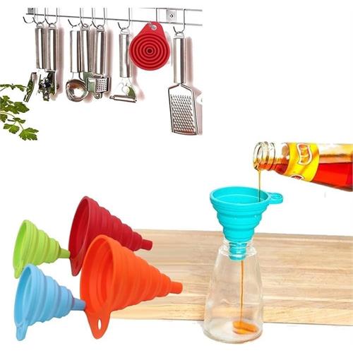 Collapsible Silicone Funnel