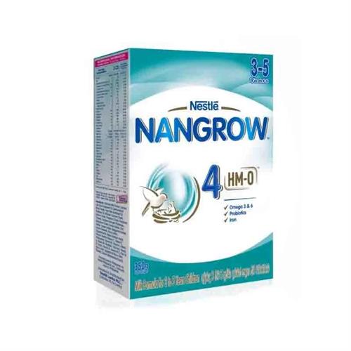 Nestle NANGROW 4 HMO Milk Formula for 3 to 5 years Children, 350g Bag in Box Pack