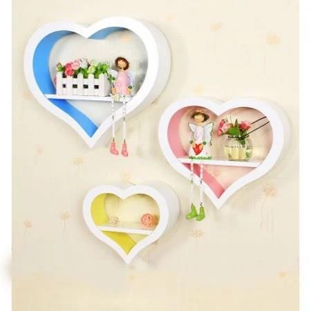 Romeo 3 Piece Heart Shelf