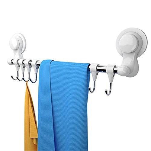 Bathroom Suction Cup Towel Rack