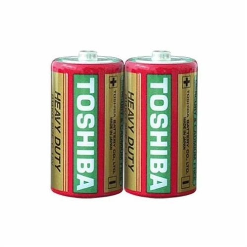 Toshiba Carbon Zinc Batteries D Size Cells Pack of 2