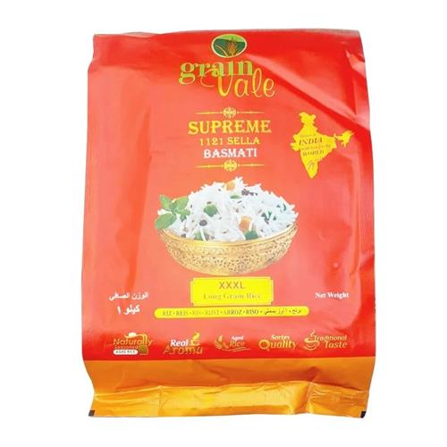 Grainvale Supreme 1121 Sella Basmati Rice 5kg