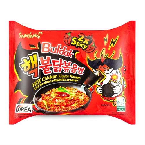 Samyang Hot Chicken Flavor Ramen Noodles 2x Spicy 140g
