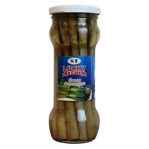 St Lucky Family Green Asparagus 370g