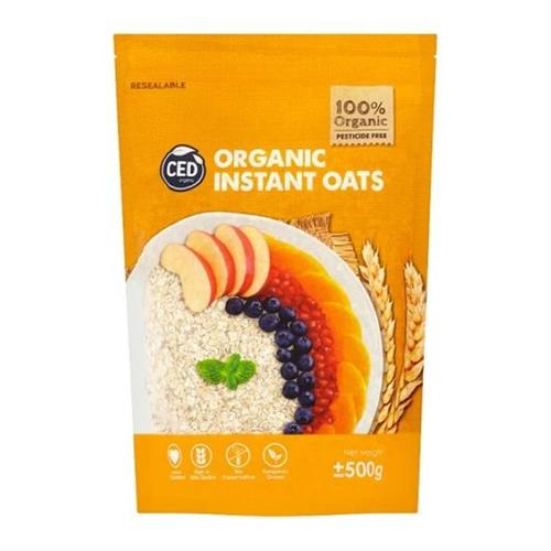 CED Organic Instant Oats 500g