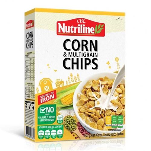 Nutriline Corn & Multigrain Chips 150g
